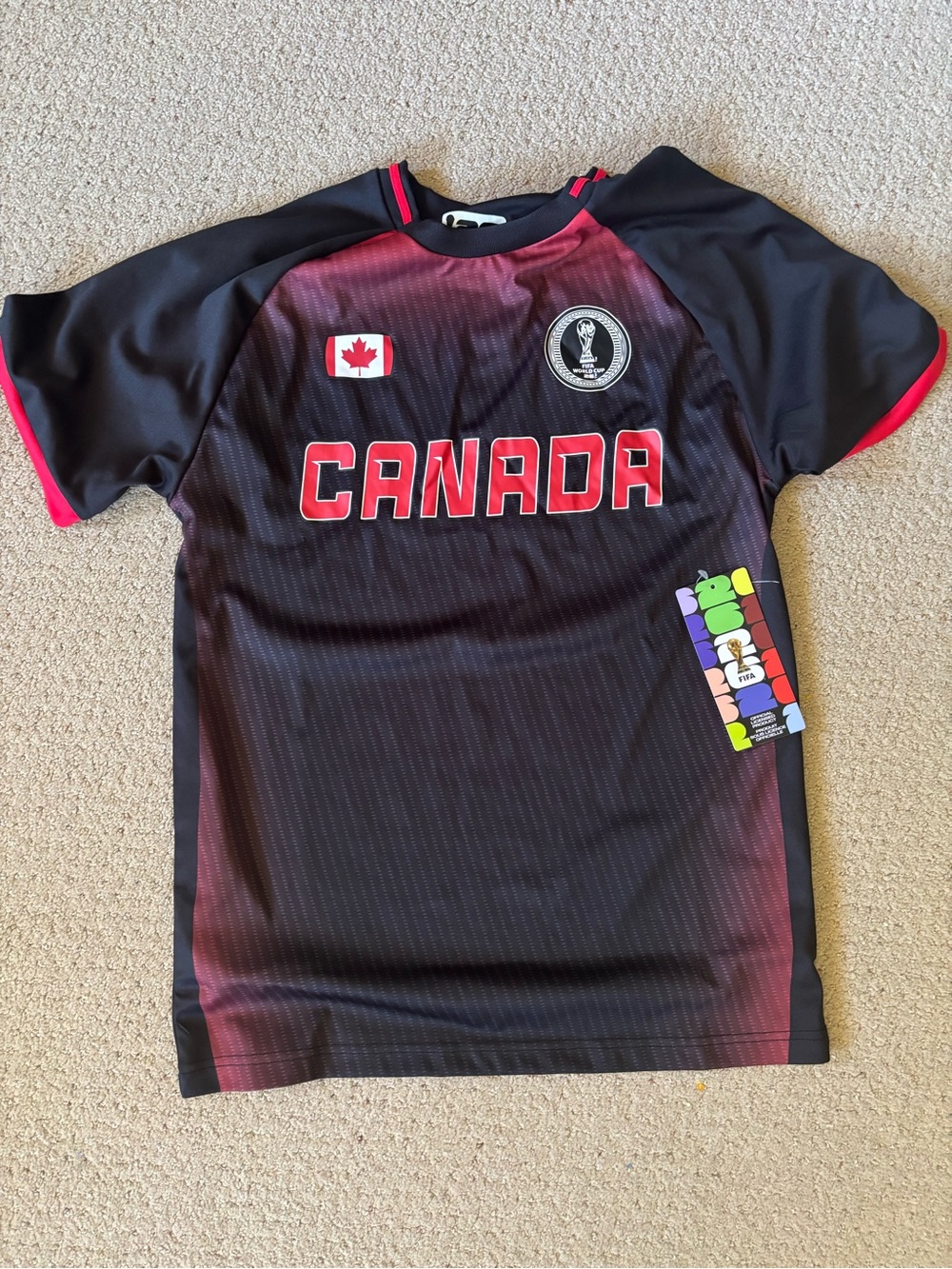 Joe Fresh Canada FIFA Soccer Jersey - men’s unisex size small